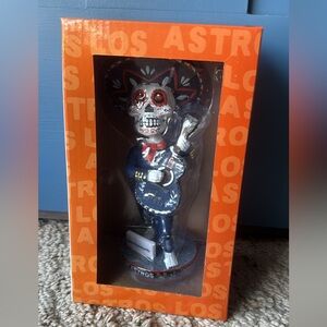 Los Astros Day of the Dead Bobblehead Guitarist